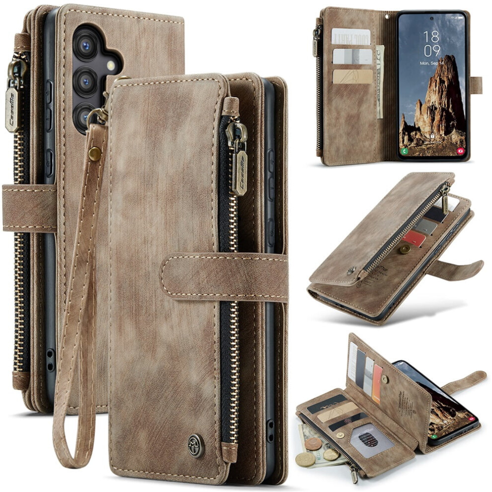 Caseme Wallet Case For Samsung Galaxy A35 6.6 Inch Pu 974856098996
