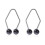 Lip Piercing Jewelry with Pearls for Face Exercise and 1