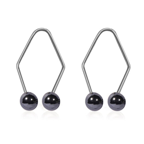 Lip Piercing Jewelry with Pearls for Face Exercise and
