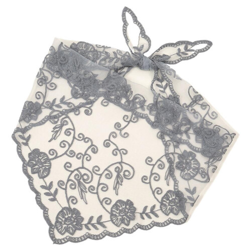 Lace Triangle Headscarf Retro Elegant Headwear R5