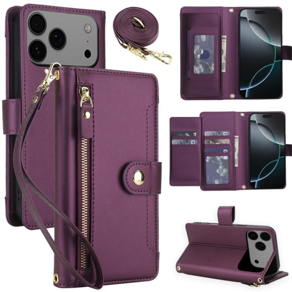Rfid Blocking Wallet Case For Iphone 17 Pro Max 6.9 Inch 968604583421