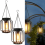 Solar Lanterns Warm Light Weatherproof Indoor Outdoor 1