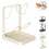 Stainless Steel Pot Lid Storage Rack with Drip Tray and 1
