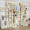 Coffee Theme Vintage Kitchen Curtains Polyester Rod Pocket 4