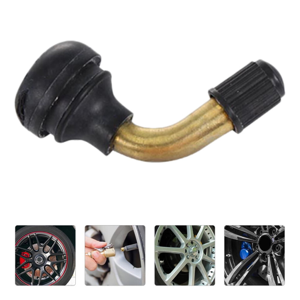Rubber Tire Valve Stems For Car And Motorcycle 6Pcs 913211603499