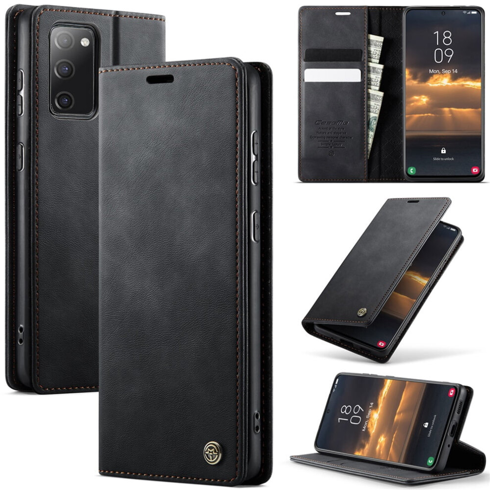 Caseme Calf Leather Wallet Case For Samsung Galaxy S20 Fe 974856094622