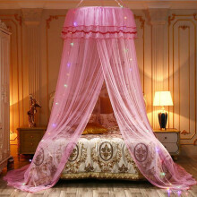 Polyester Mesh Bed Canopy Dome for Twin Full Queen Crib