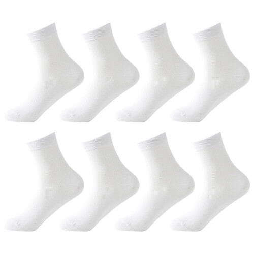 Men's Ankle Socks Mesh Breathable Thin Black White