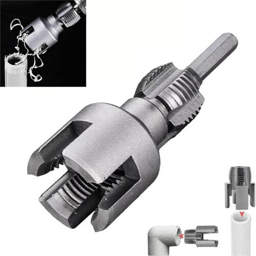 PVC pipe threading tool 1/2 inch and 3/4 inch internal