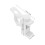 Adjustable Curtain Rod Brackets Plastic 2 pcs 2