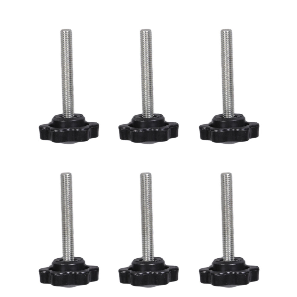 Plastic Thumb Screw Knob 5Mm Hex Head 6 Pcs 974856104352