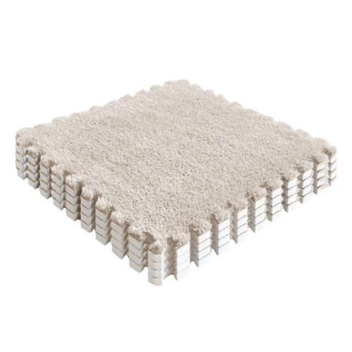 Soft Suede Puzzle Floor Mat EVA 30x30x1 inch