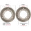 Grinding Sheets for 3000W 110V Grain Grinder 2PCS 2