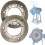 Grinding Sheets for 3000W 110V Grain Grinder 2PCS 3