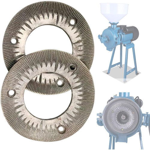 Grinding Sheets for 3000W 110V Grain Grinder 2PCS 2