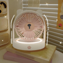 Ventilador de mesa Fnyoxu, mini ventilador USB para mesa, 3 velocidades, vento forte, ventilador portátil e silencioso para resfriamento pessoal,