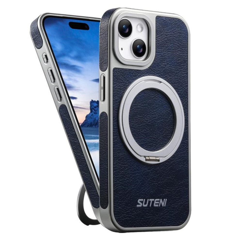 Leather Iphone 14 Case With Magsafe And Military-Grade 974856089666