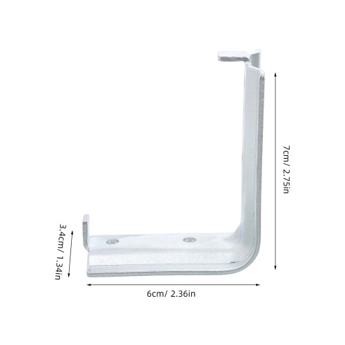 Fire Extinguisher Wall Mount Bracket Heavy Duty Dual-Head 4 1