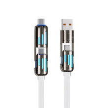 4-in-1 USB Charging Cable with Fast Charging and 240W