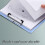 A4 Plastic Clipboard with Thickened Clip 1 Pack 4