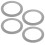 Blender Replacement Gasket Rubber Seal Ring 4 Pcs 6