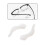 Anti-Slip Eyeglass Ear Hooks Silicone Transparent 2 pcs 5