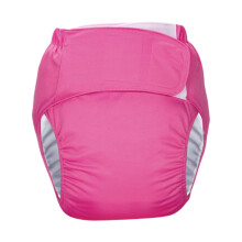 Adjustable Adult Diaper Pink TPU Layer Breathable Waist