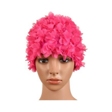 Women's Vintage Floral Swim Cap