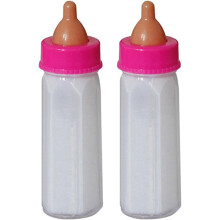 Baby Doll Magic Bottle Set with 2 Bottles Caps and Pacifiers