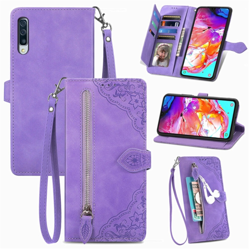 Samsung Galaxy A70 Pu Leather Magnetic Flip Wallet Case 974856097777