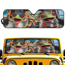 Windshield Sun Shade for Jeep Wrangler Compass Gladiator