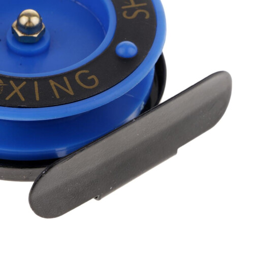 Ice Fishing Reel Blue Smooth Flexible 2