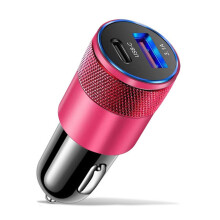 66W USB Car Charger with Quick Charge 3.0 and Type-C