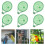 FRCOLOR plastic pigeon nesting bowl for pet birds 6 pcs 1