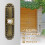 Antique Bronze Doorbell Button Wired Rectangular LED Wall 1