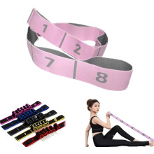 Resistance Band with 8 Segments and Tension Levels