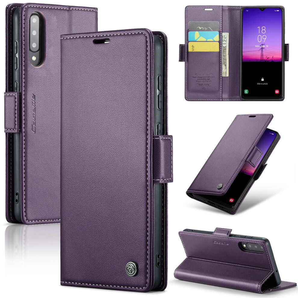 Caseme Leather Wallet Case For Samsung Galaxy A30s/A50s/A50 974856095575