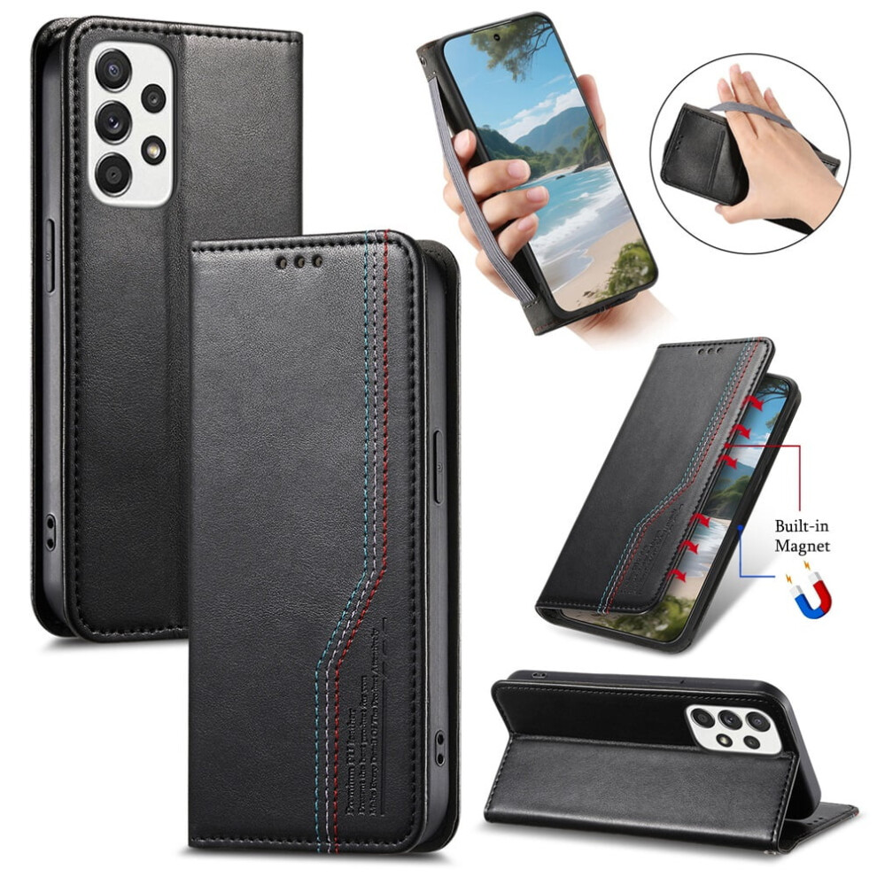 Samsung Galaxy A52 5G 6.5-Inch Leather Flip Wallet Case 968604576973