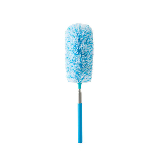Extendable Feather Duster Blue Microfiber 13-31 Inch