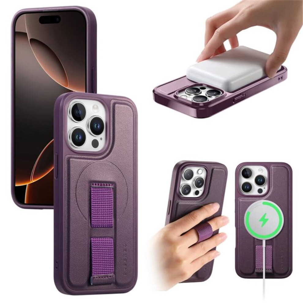Magsafe Phone Case With Belt Clip And Kickstand For Purple 974856094547