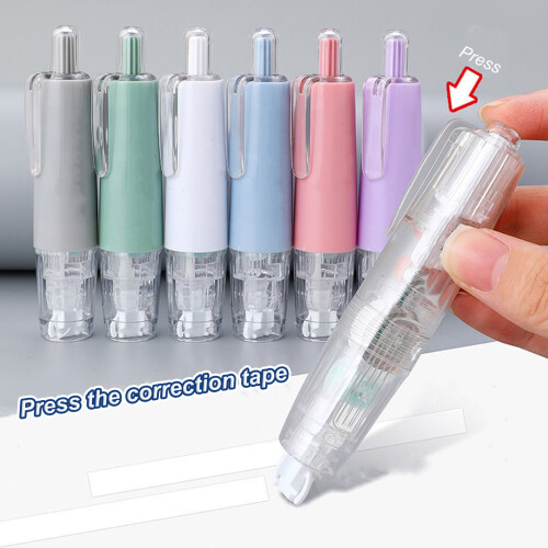 Refillable Retractable Correction Tape Set Japanese