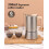Espressomaskine i rustfrit stål, 6 kopper 2