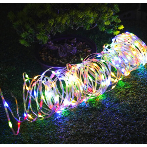 Solar string lights outdoor copper wire 20 LED 1