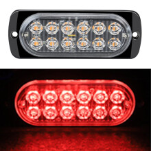 12-LED Strobe Side Light Bar for Car and Truck