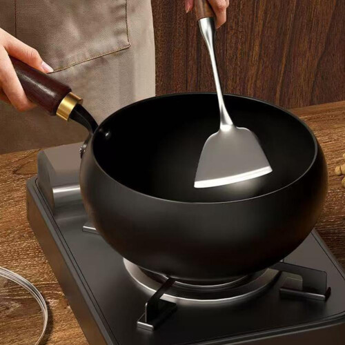 Nonstick Wok Cookware Thickened 1-Piece 1