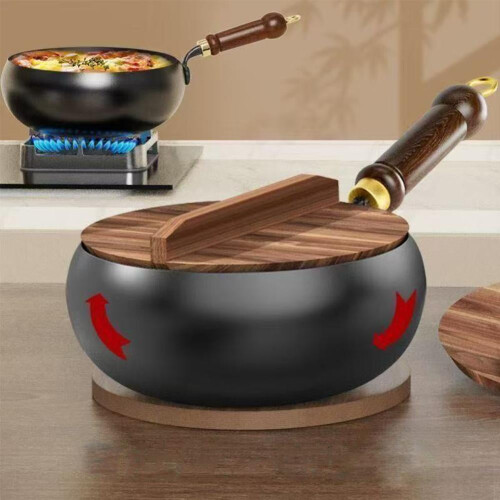 Nonstick Wok Cookware Thickened 1-Piece 2
