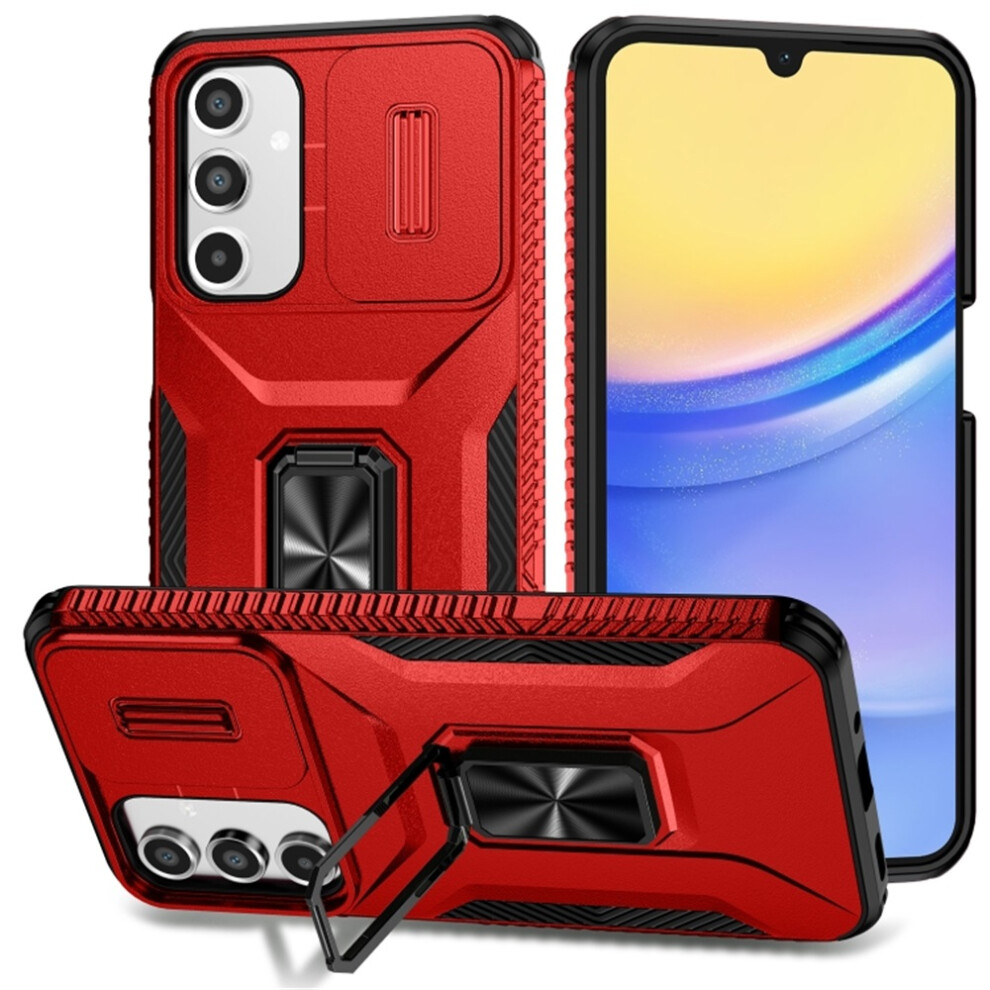 Samsung Galaxy A16 6.7" Shockproof Hybrid Case Red 974856103140
