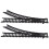 Masteelf toy train track expansion pack plastic 1 pair 1
