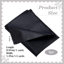 Black TPU Fabric Waterproof 54 Inch Wide 1 Yard