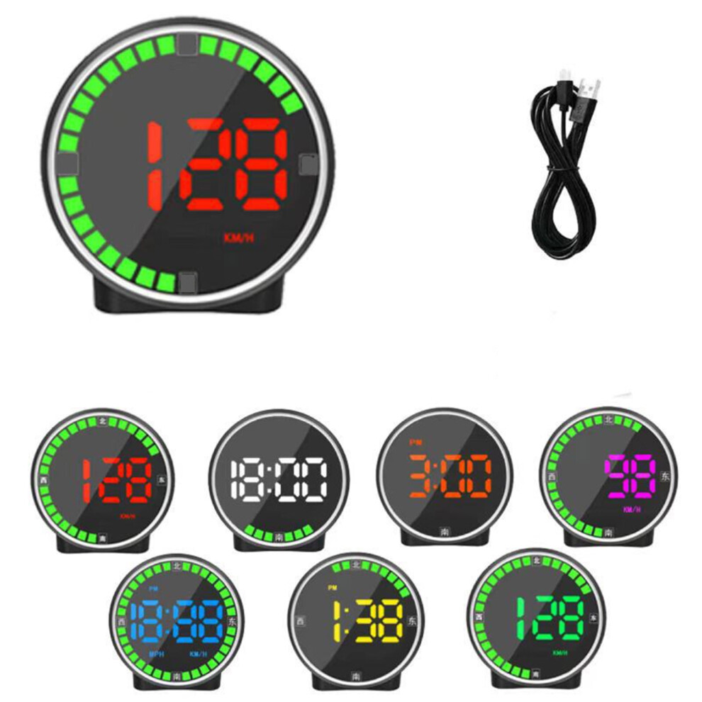 Universal Hud Gps Speedometer With Usb Connection 913211598856